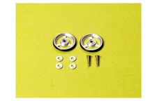Tamiya MINI 4WD 17mm ALUMINUM BALL-RACE ROLLERS (3-SPOKE TYPE) 15161