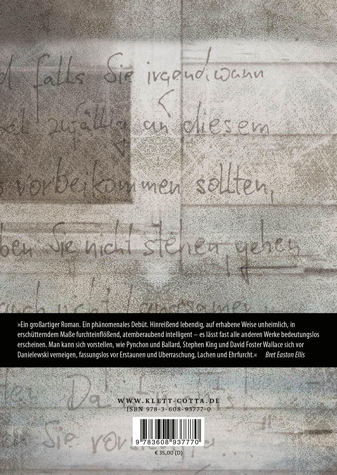 Thumbnail - Das Haus | Mark Z. Danielewski | Buch | Lesebändchen | 802 S. |
