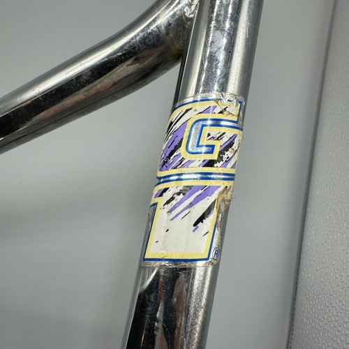 Vintage 90s GT handlebars MX-275 CHROME Old School BMX - Picture 10 of 18