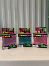 Authentic NeeDoh Nice Cube brand new Set of 3 - blue, pink, and purple
