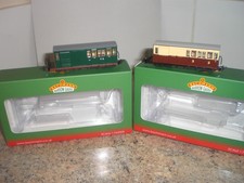 BACHMANN 009 TWO  FFESTINIOG RLY. PASSENGER BRAKE 3RD CARS NEW  SEE DETAILS