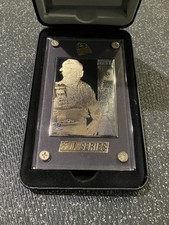Press Pass NASCAR Gold Card DALE EARNHARDT Mounted In Flip Top Case