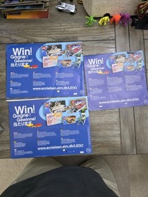 LEGO ALPHA TEAM Instruction Manual lot of 3. Includes  4748, 4745, and 4746