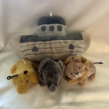 Lambs  Ivy Baby Noah Ark with Animals Baby Crib Mobile Plush Replacement