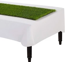 Indoor Reusable Fake Artificial Grass Table Runner-1.5m Indoor & Outdoor Use-...
