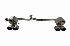 Edelstahl Sportauspuff Endschalld&auml;mpfer f&uuml;r Mercedes C-Klasse W204 2007-2015