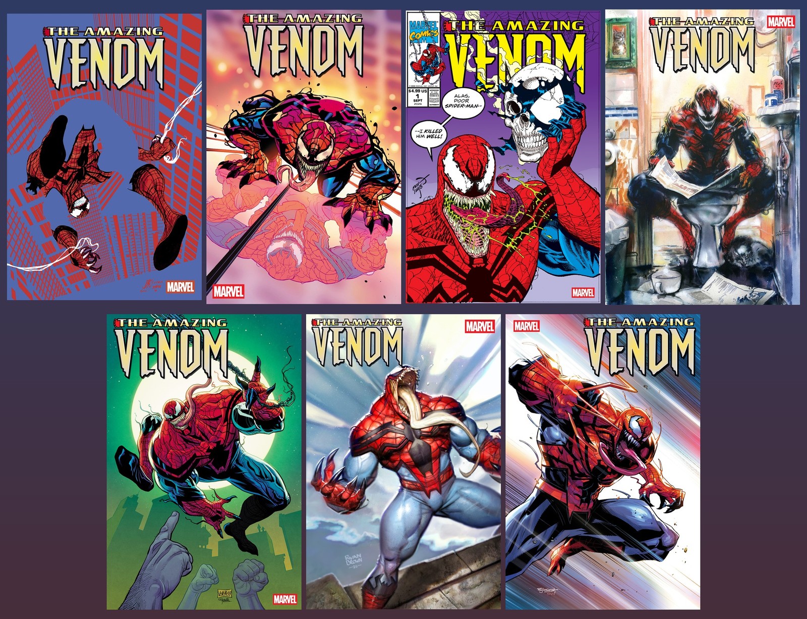 The Amazing Venom #1 - Pick Your Cover