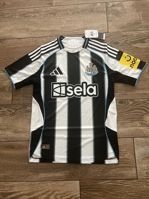 $150 Adidas Newcastle United FC 25/26 Home Authentic Jersey J17391 Men s Size S