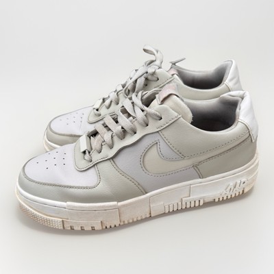 Nike Air Force 1 Pixel Womens 8.5 Summit White Light Stone Sneakers CK6649-104
