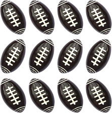 12Pcs Strong Ball Magnets,3D Football Sports Craft Decoration Magnet,Strong Frid