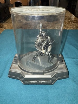 Star Wars Boba Fett Titanium Series Die-Cast Figure 2005 Hasbro W/ Case