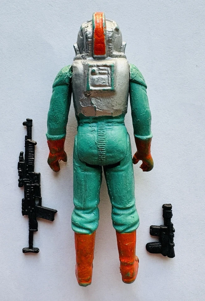 STAR WARS 1980’s POLISH AT-AT DRIVER DELUXE AQUA BOOTLEG KO FIGURE - Image 2 of 2