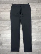 Lululemon ABC Pant Men 28x30 Black Trouser Warpstreme Commuter Stretch