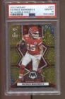 2022 Patrick Mahomes Mosaic No Huddle Gold #293 5/10 PSA 10 Gem Mint Chiefs