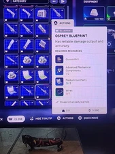 Arc Raiders - Osprey Blueprint