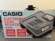 Casio Cash Register SE-G1SC Red Electronic Thermal NEW