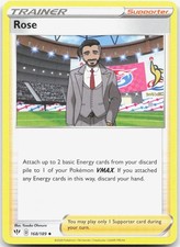 ROSE 168/189 Pokemon Card Darkness Ablaze Near Mint