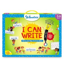 Skillmatics I Can Write - Reusable Preschool Learning Large, Multicolor