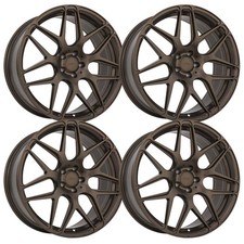 Set-4 Mrr Fs1 20x11 5x1085x4.25 Matte Bronze 35mm Wheels Rims 20 Inch