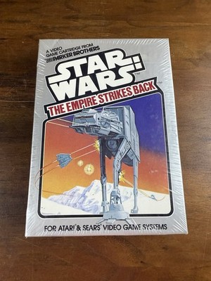 Vtg 1982 Star Wars: The Empire Strikes Back Sears & Atari 2600 SEALED NEW NIB