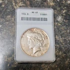 1924 ANACS MS63 Peace Dollar $1 Silver Coin Philadelphia KM#150