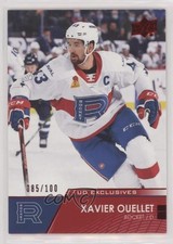 2021-22 Upper Deck AHL Exclusives 85/100 Xavier Ouellet #81 r8k