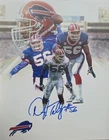 Darryl Talley Buffalo Bills WVU Autographed 8x10 COA