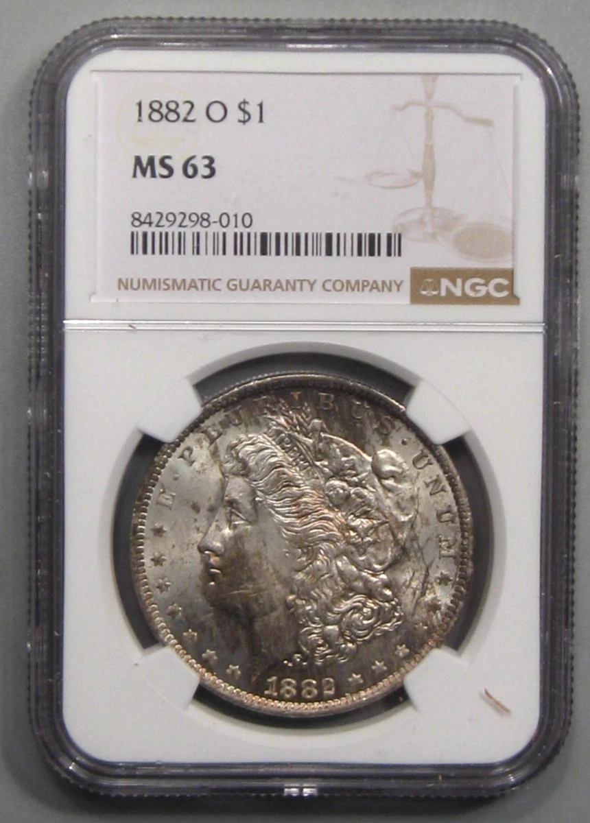 MS 63 Graded 1882 Year Morgan US Dollars (1878-1921) for sale | eBay