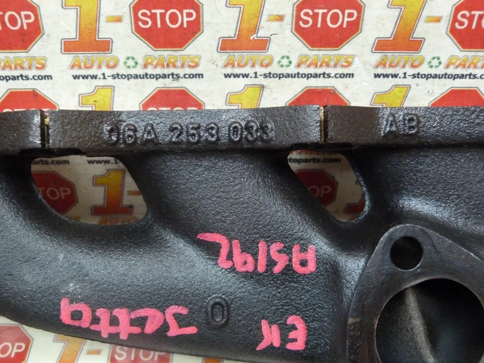 VOLKSWAGEN GOLF 2000-2007 1,8 L COLECTOR DE ESCAPE 06A253033AB OEM Foto 3 de 4