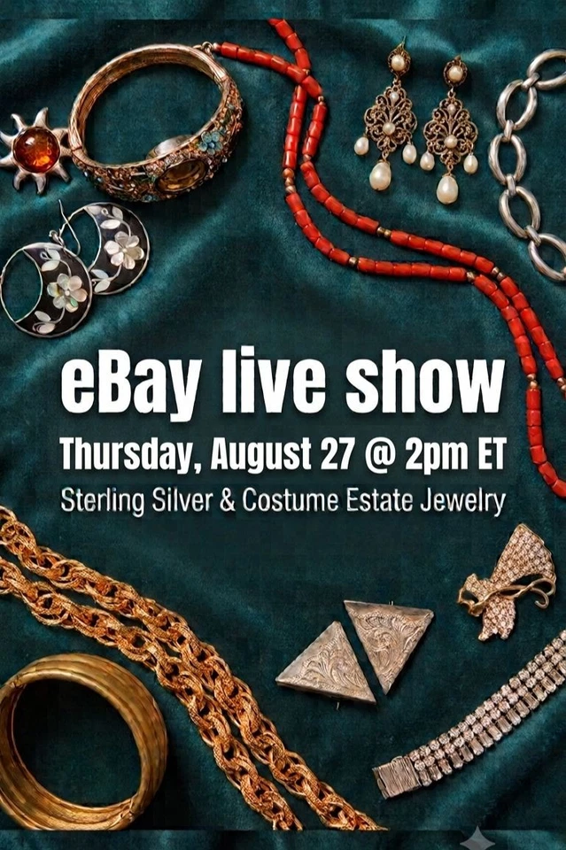 ESTATE JEWELRY DIG! Sterling Silver & Costume - $5 STARTS
