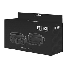 Fetish submissive cavigliere con catena regolabile morbida bondage BDSM