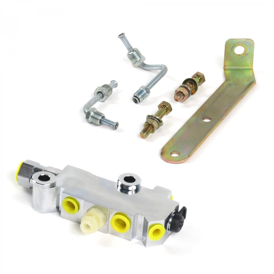 Kit de válvula dosificadora de disco/tambor de aluminio cromado GM lado izquierdo  Foto 2 de 4