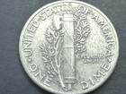 1941 MERCURY DIME VF-XF — photo 2