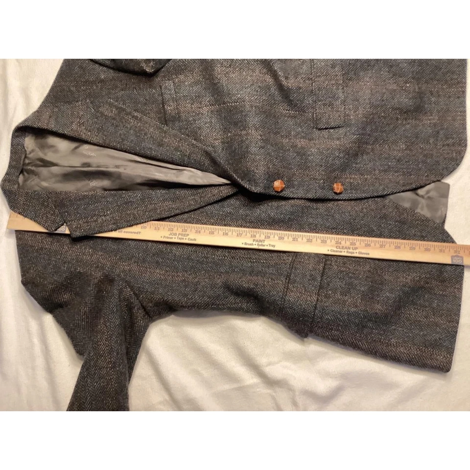 Chaqueta de tweed espiga Anthony Bentley para hombre ver fotos para medidas Foto 4 de 4