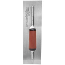 MARSHALLTOWN High Carbon Steel Finishing Trowel – 3x16 Inch, DuraCork Handle, Made In USA