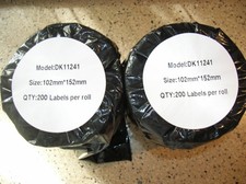 20 Rolls of Compatible Shipping Labels Replacement for Brother DK-1241 4" x 6"