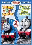 Thomas The Train  DVD Set Toy Workshop & Really Brave Engines Double Feature NEW