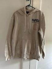 NASA Size M Space Astronaut Retro Hoodie Hyperspace