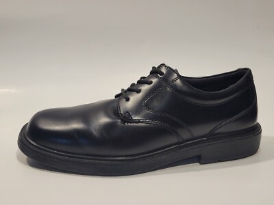 Nunn Bush Leather Oxford Plain Toe Shoes Dynamic Comfort SZ 13 Nunn Bush Mens VINCE Plain Toe Oxford Leather Brown Dress  main image 3
