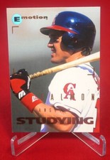 Tim Salmon Emotion 1995 FLEER Baseball Card #21 Mint 