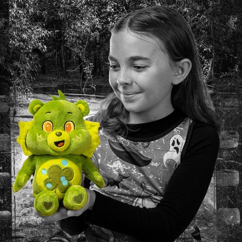 Universal Monsters 9" Fun Size Plush - Good Luck Bear as Creature from The Black - Picture 4 of 6