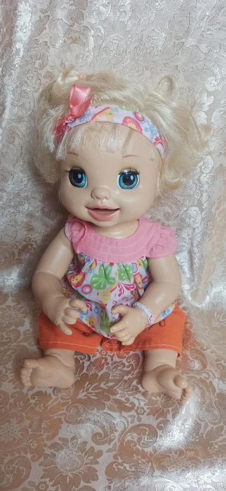 Rara Bambola Baby Alive 2007 Hasbro Learns To Potty + Accessori Poupée - Imagen 2 de 4