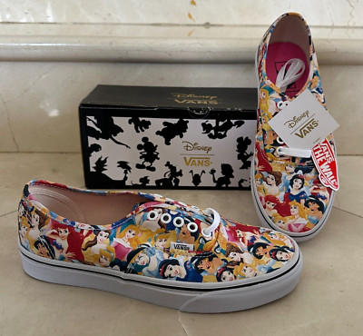 Mens Size 8 / Womens 9.5 - Vans X Disney - Multi Princess - Authentic - Sold Out