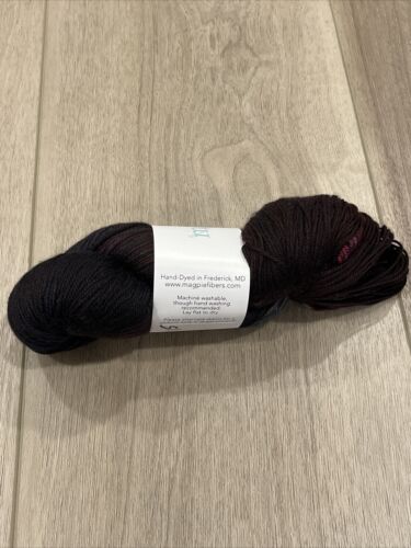 MAGPIE FIBERS Swanky Sock Aurora Borealis 400 yds Merino Cashmere - Bild 3 von 4