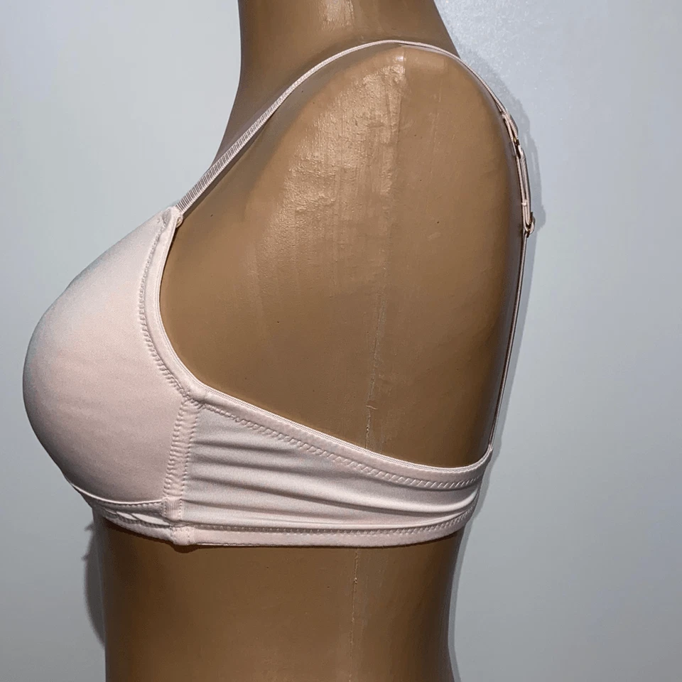 Nicole Miller NY Women's Pink Lightly Lined Padded Wire Free Bra Size 34A - Image 2 of 4