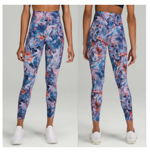 LULULEMON Base Pace High-Rise Running Tight 25" Legging 8 Nulux Purple W5DRNS