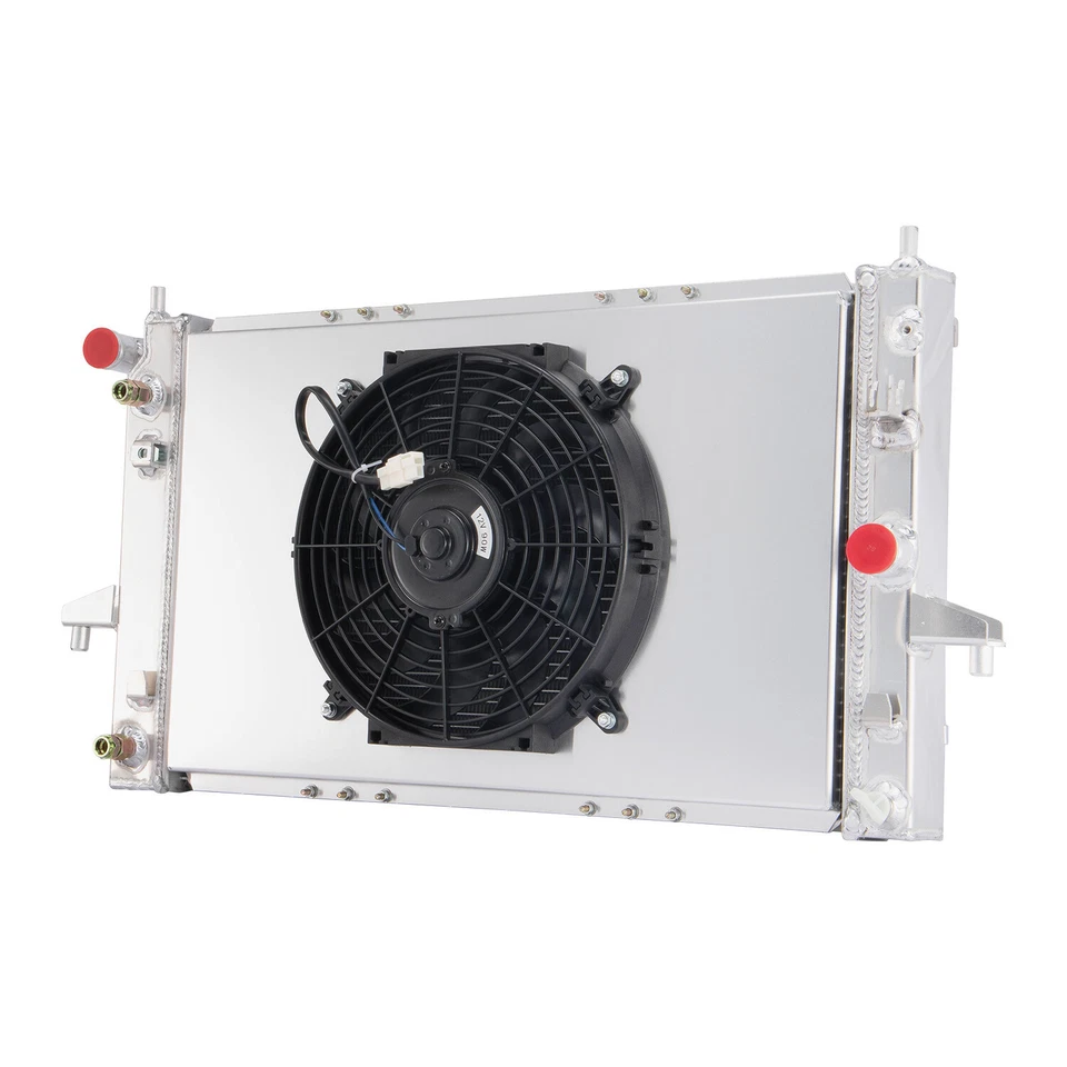 Radiador con ventilador de cubierta para Saturn SC1 SC2 SL1 SL SL2 SW1 SW2 1994-2002 1,9 L L4 AT Foto 3 de 4