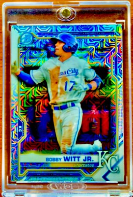 Bobby Witt Jr. RARE FOIL REFRACTOR INVESTMENT CARD SSP TOPPS ROYALS MVP ROY MINT