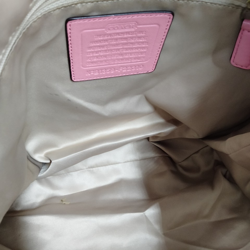 Coach Shoulder Bag Shoulder Bag 5 set Browns Nylon,Canvas 4600193 eBay