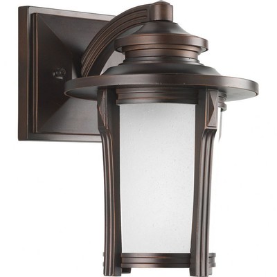Progress Lighting P5980-MD Pedigree 10'' Tall Outdoor Wall Sconce - Autumn Haze